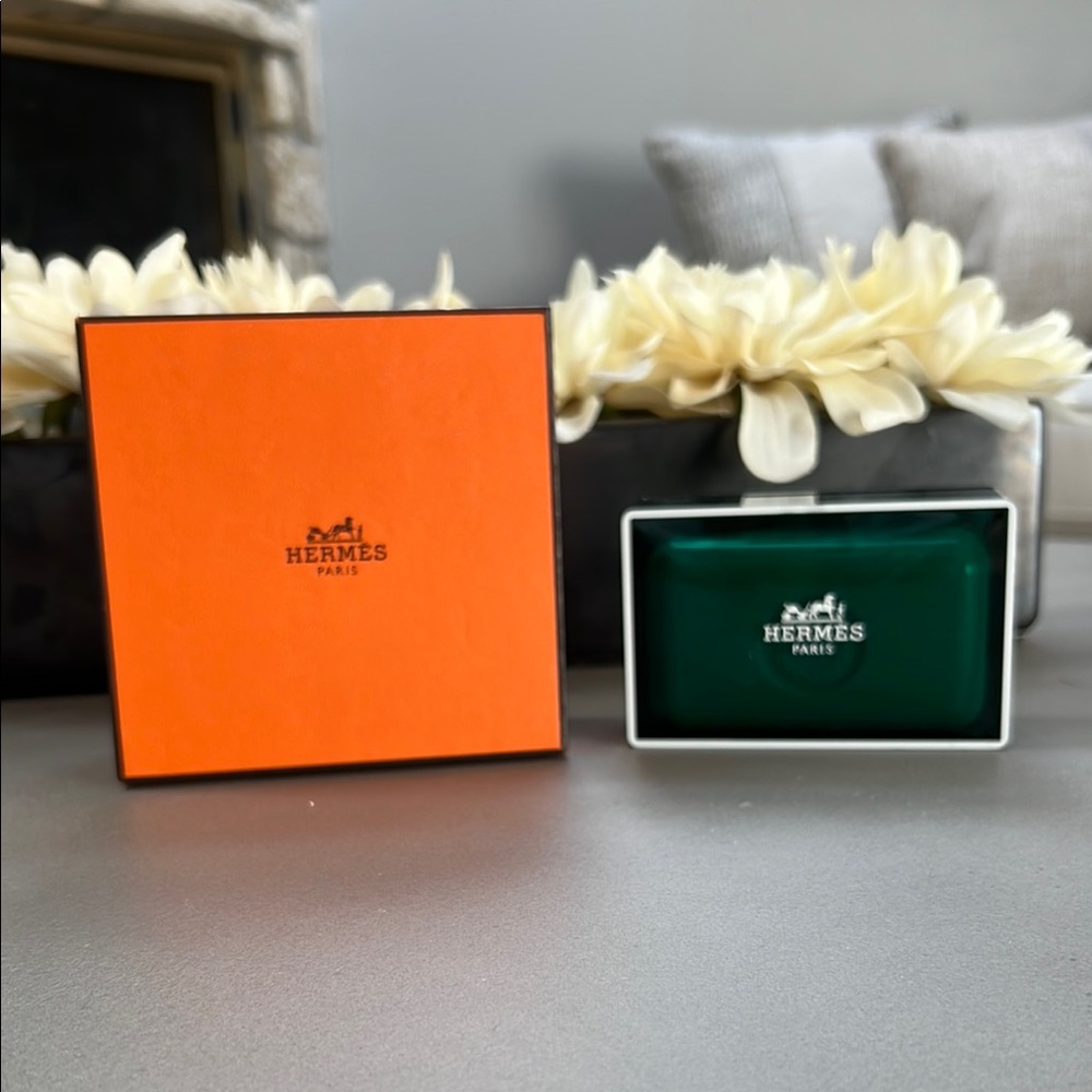 Hermes Perfumed Soap with Authentic gift box Eau D’Orange De Verte